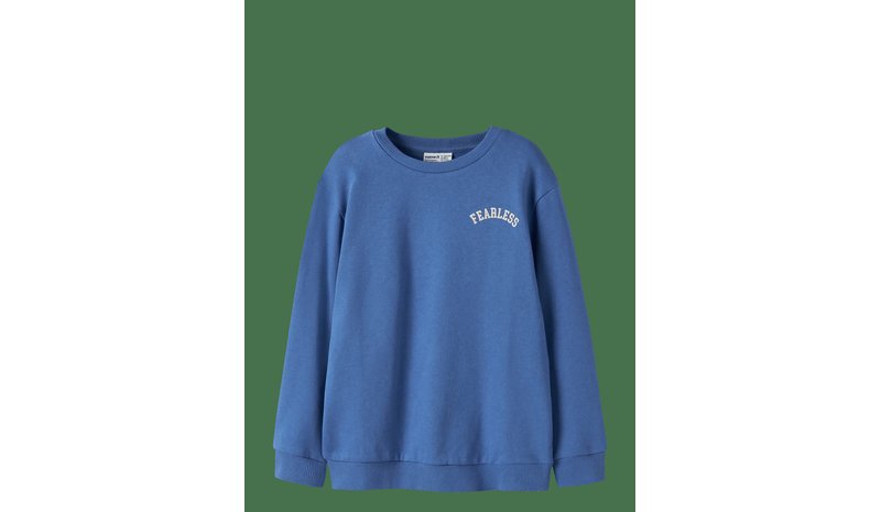 NAME IT Nkmblain Ls Nreg Sweat Bru - DELFT - 116 – kuva 1/2