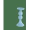 PRESENT TIME Candle Holder Funky Medium - BLUE - H 20 cm – kuva 1