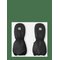 REIMA Mittens (Woven), Nouto - BLACK - 2 – kuva 1