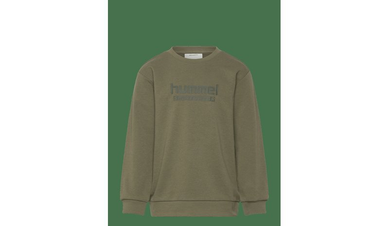 HUMMEL Hmljr Base Sweatshirt - WINTER MOSS - 122/128 – kuva 1/2