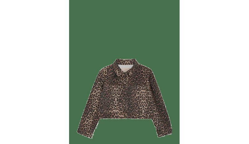 CREAMIE Jacket Leo - BROWN LEO - 116 – kuva 1/2