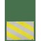 METTE DITMER Diagonal Bath Mat - YELLOW - 50X 80 cm – kuva 1