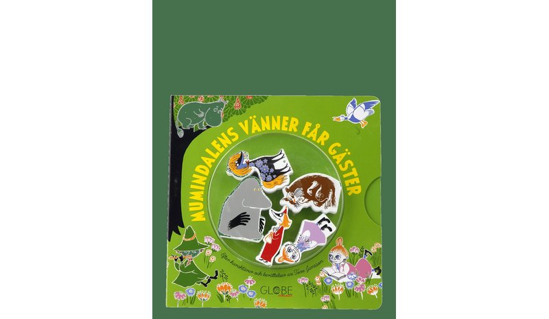 GLOBE Mumindalens Vänner Får Gæster - BOARDBOOK - 19X16X4 – kuva 1/2