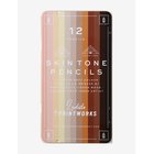 PRINTWORKS 12 Colour Pencils - Skin Tone - MULTI - 10.5X 1.1X 19.0 cm