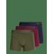 JACK & JONES Jaccomo Solid Bamboo Trunks 3 Pack Sn - WINDSOR WINE - S – kuva 1