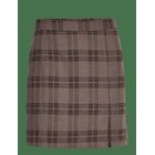 A-VIEW Annali Check Skirt - BROWN/SAND - 36