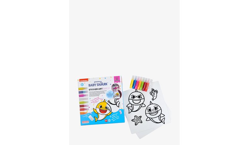 COMANSI Sticker Art Junior - Baby Shar - MULTI - One Size – kuva 1/2