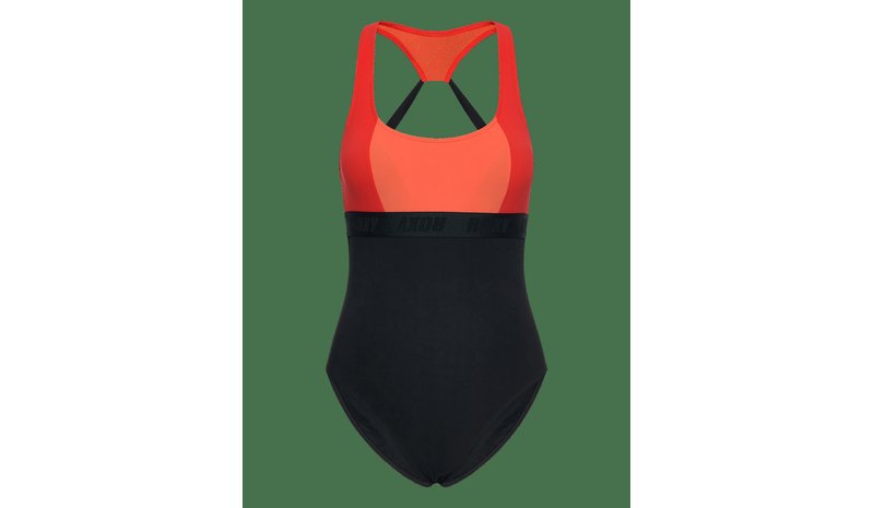 ROXY Roxy Active Colorblk One Piece - ANTHRACITE - XS – kuva 1/2
