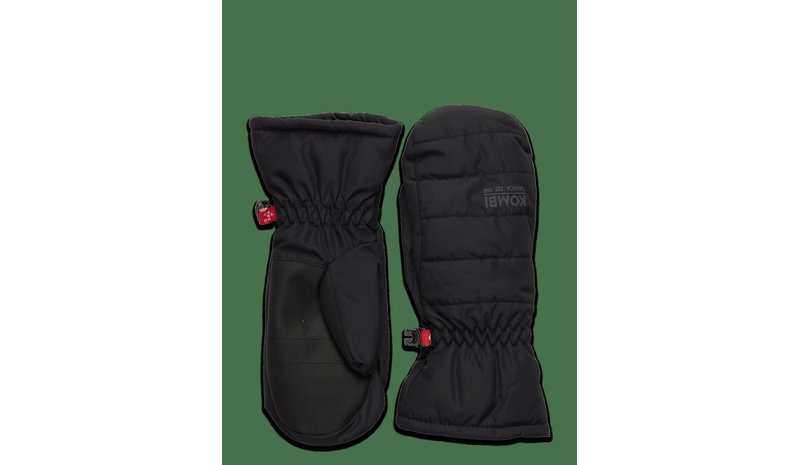 KOMBI Smooth Junior Mitt - BLACK - 13/14Y – kuva 1/2