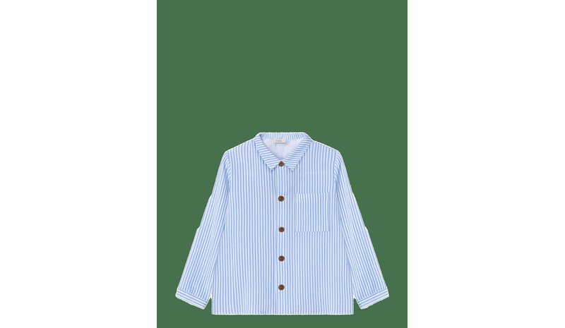 FLIINK Cha Cha Ls Shirt - BLUE - 92 – kuva 1/2