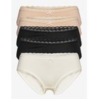 DORINA Core Naomi-5Pp Hipster Classic - BLACK/BEIGE/IVORY/BEIGE/BLACK - XXL