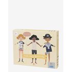 FABELAB Puzzle Game - Lets Play Dress-Up - MULTI COLOUR - 32X25 cm