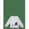 MOOMIN Pigg Collegetröja - GREY - 122 – kuva 1