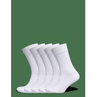 FRANK DANDY Bamboo Solid Crew Sock - WHITE - 41-46