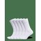FRANK DANDY Bamboo Solid Crew Sock - WHITE - 41-46 – kuva 1