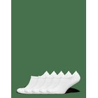FRANK DANDY Organic Cotton Sneaker Sock - WHITE - 5P B.39-42