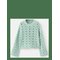 MANGO Openwork Lurex Knit Sweater - TURQUOISE - AQUA - 116 – kuva 1