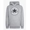 CONVERSE Po-Pull-Over Hoody - DK GREY HEATHER - 92-98 – kuva 1
