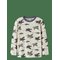 NAME IT Nmmwillitus Wool Ls Top - SNOW WHITE - 104 – kuva 2