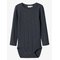 NAME IT Nmmwang Wool Needle Ls Body Solid - OMBRE BLUE - 98 – kuva 1