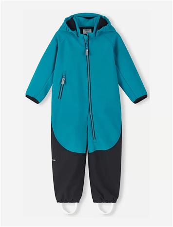 REIMA Softshell Overall, Mjosa - AQUATIC BLUE - 98 – kuva 1/2