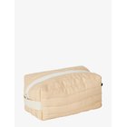 FABELAB Quilted Toiletry Bag - Wheat - WHEAT - One Size
