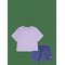 CONVERSE Cnvg Boxy Tee And Short Set - BLUE - 92/98 – kuva 1