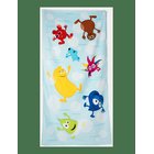 BABBLARNA Babblarna- Badhandduk, Bubblor - BLUE - 70X140 cm