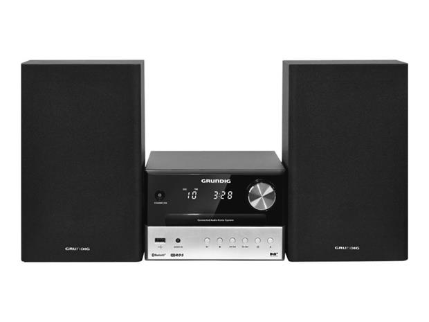 Grundig CMS 3000 BT DAB+ Home audio micro system 30 W Black, Silver
