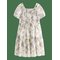 LINDEX Dress With Smock - WHITE - 92 – kuva 1
