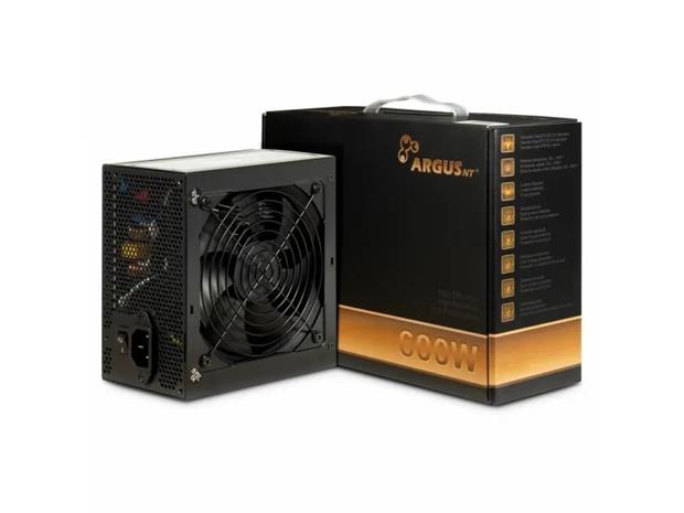 Inter-Tech Argus BPS-600 600W -virtalähde, 80 Plus Bronze