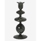 AU MAISON Glass Candle Holder - SEA GREEN - One Size