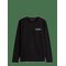 TOMMY HILFIGER Hilfiger Stack Ls Tee - BLACK - M – kuva 1