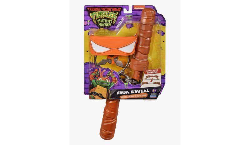 NINJA TURTLES Turtles Mutant Mayhem Basic Roleplay Michelangelo - MULTI - One Size – kuva 1/2