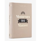 PRINTWORKS Bookshelf Album - Moments That Matter - SAND - 20.5X 3.9X 14.3 cm