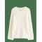 LINDEX Cable-Knit Jumper - OFF WHITE - 128 – kuva 1