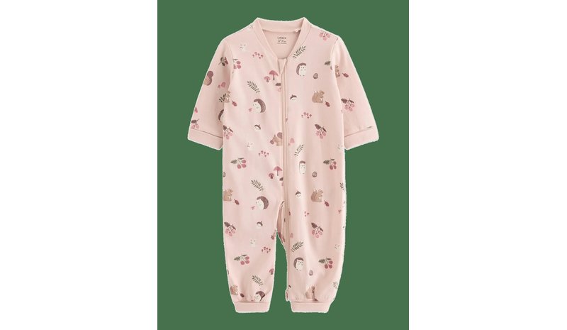 LINDEX Sleepsuit - LIGHT DUSTY PINK - 74 – kuva 1/2