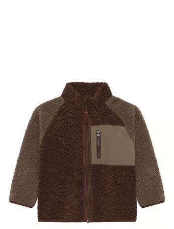 EN FANT Jacket Teddy - CHESTNUT - 116