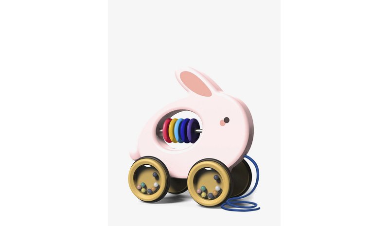 SBP Rabbit - MULTI COLOR - 85X85X50 cm – kuva 1/2