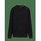 TOM TAILOR Basic Longsleeve T-Shirt - BLACK - M – kuva 1