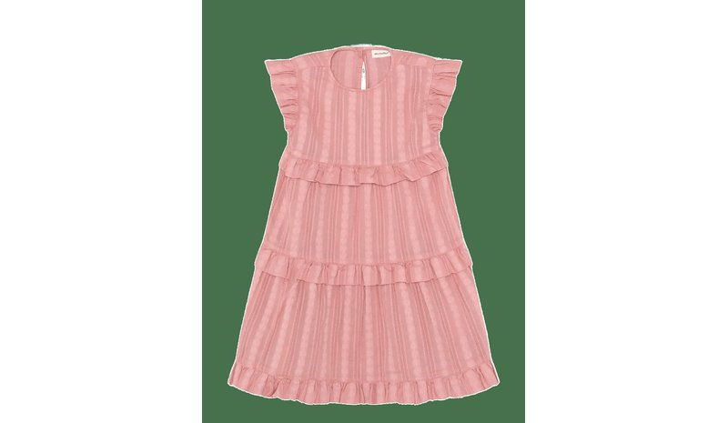 MINYMO Dress Ss - ROSETTE - 128 – kuva 1/2