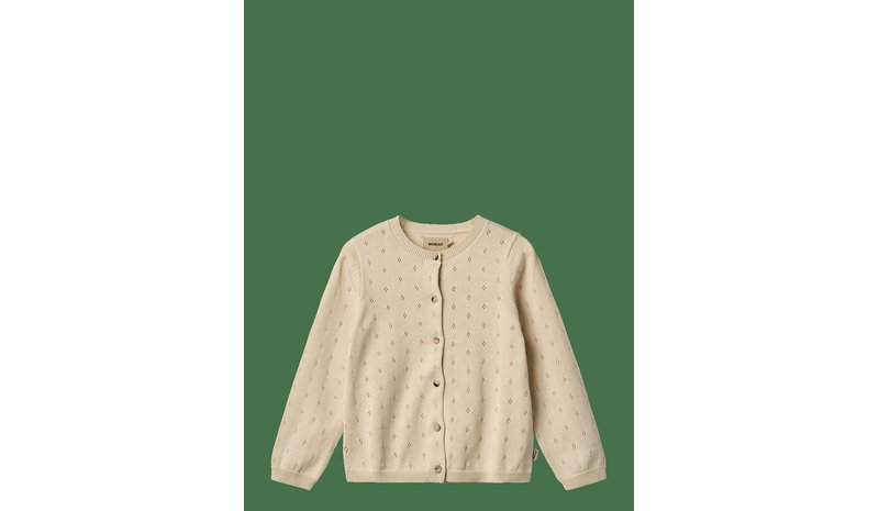 WHEAT Knit Cardigan Maia - SANDSHELL - 116 – kuva 1/2