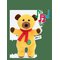 DR Dr Talende Bamse - MULTI - One Size – kuva 1