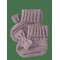 NAME IT Nbfwrilla Wool Knit Slippers - TOADSTOOL - 50-56 – kuva 1