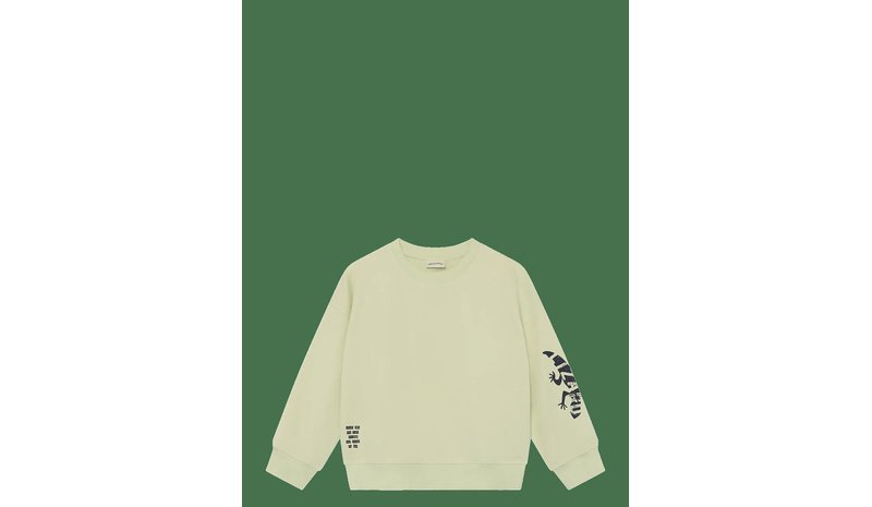 MINYMO Sweatshirt Ls - WHITE JADE - 98 – kuva 1/2
