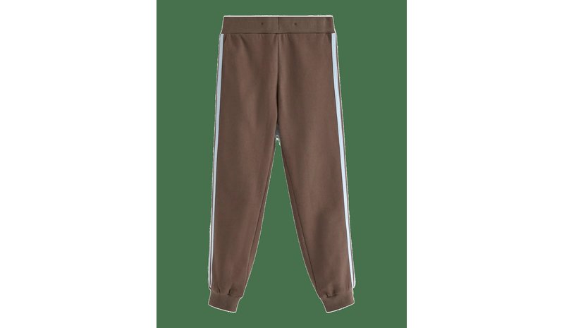 LINDEX Joggers With Brushed Inside - DARK DUSTY BROWN - 110 – kuva 1/2