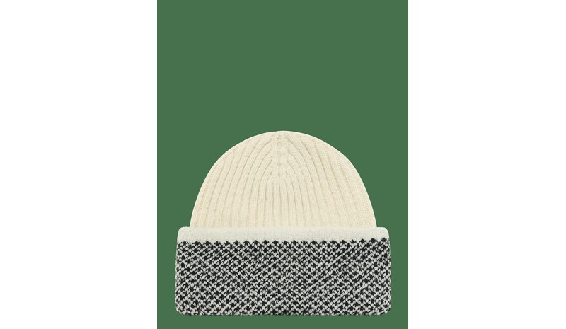 UPFRONT Wander Classic Beanie - OFF WHITE - One Size – kuva 1/4