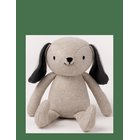 TEDDYKOMPANIET Teddy Baby, Organic Dog, Knitted - BEIGE - 24 cm