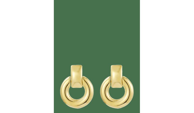 BUD TO ROSE Studio Earring Silver - GOLD - One Size – kuva 1/2