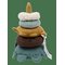 FABELAB Fabric Stack Tower - Bear - GOBLIN BLUE - One Size – kuva 1